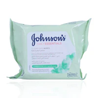 Jhonson & Jhonson Micellar Facial Wipes All Skin Types 25'S - Image 2