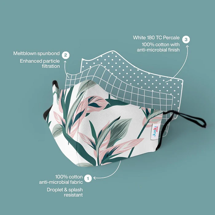 Juski Reusable Protective Mask Women 2'S - Image 4