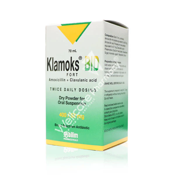 Klamoks 457mg Bid Fort Suspension 70ml - Image 3