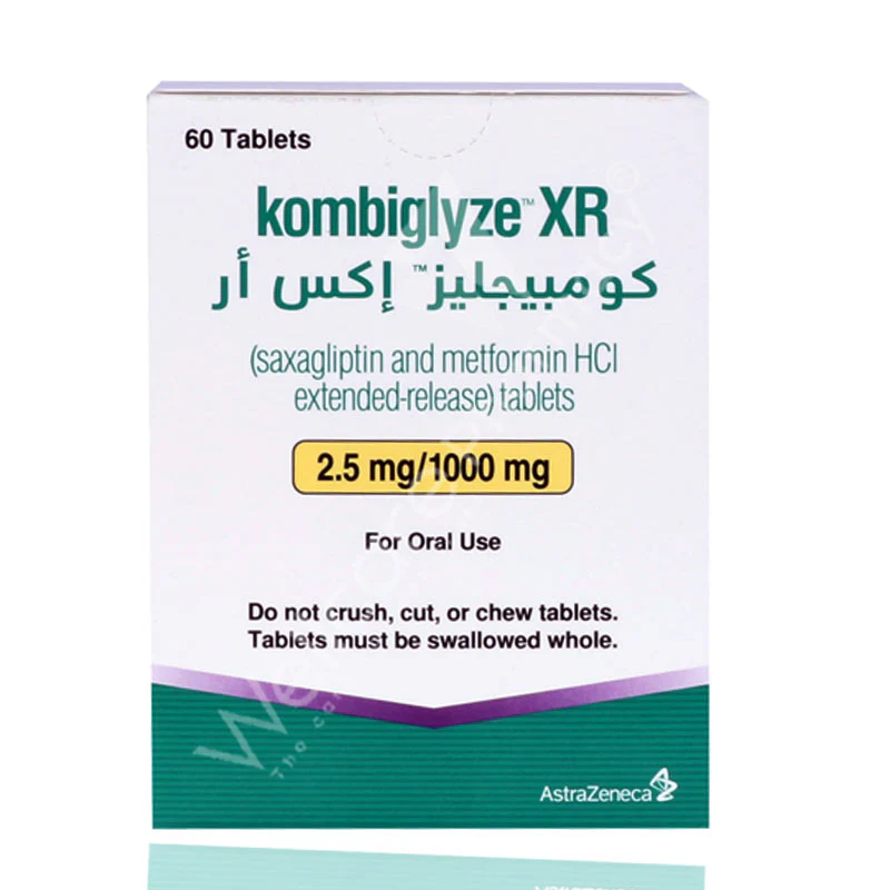 Kombiglyze 2.5mg/1000mg Xr Tablets 60'S - Image 3