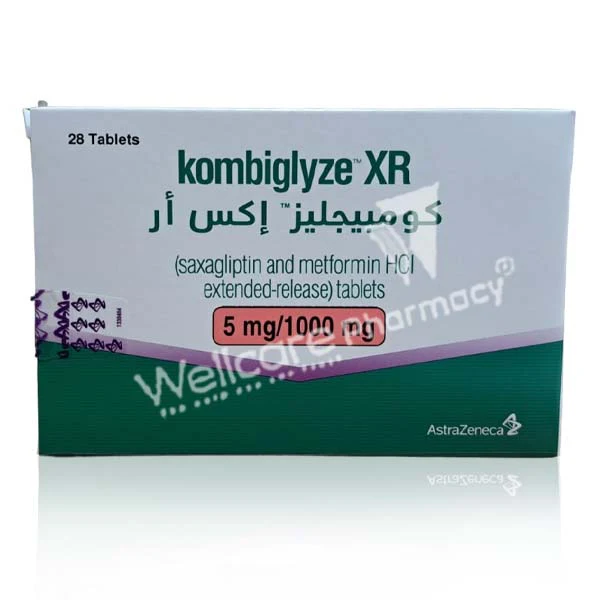 Kombiglyze 5mg/1000mg Xr Tab 28'S