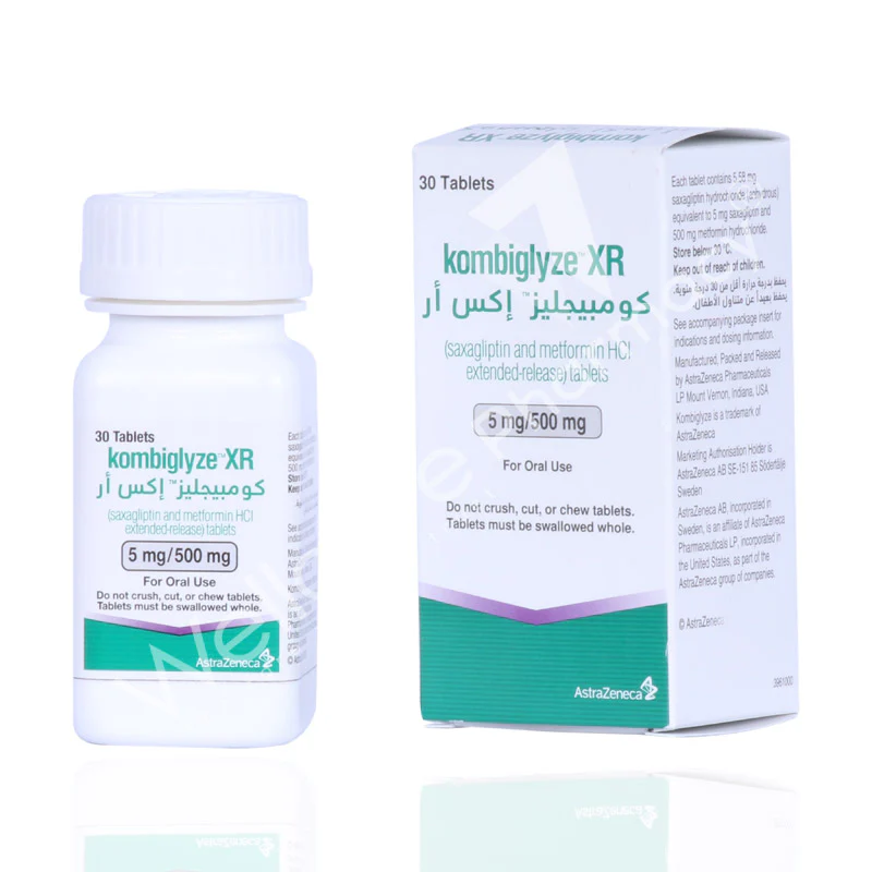 Kombiglyze Xr 5mg/500mg Tablets 30'S