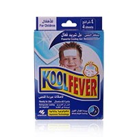 Koolfever Powerful Cooling Gel Sheets Children 4'S - Image 2