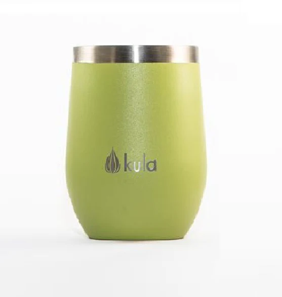 Kula Stainless Steel Vaccum Bottle 320ml Olive