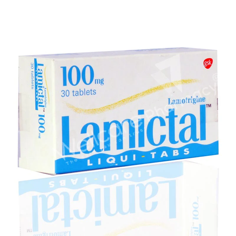 Lamictal Liqui Tablets 100mg 30'S