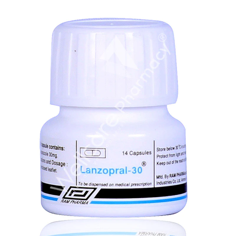 Lanzopral 30mg Capsules 14'S - Image 3