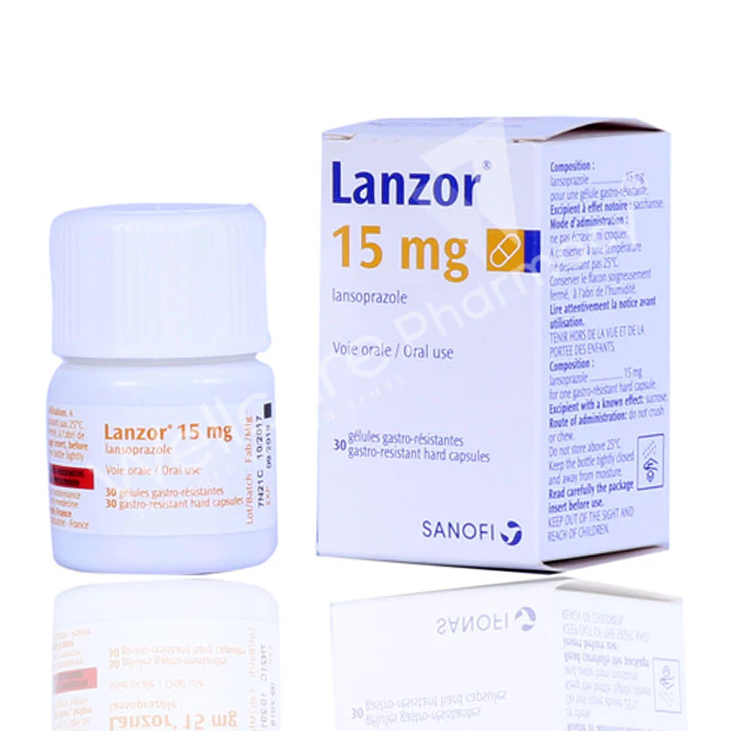 Lanzor 15mg Capsules 30'S