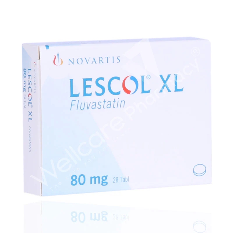 LESCOL XL 80MG TAB 28'S