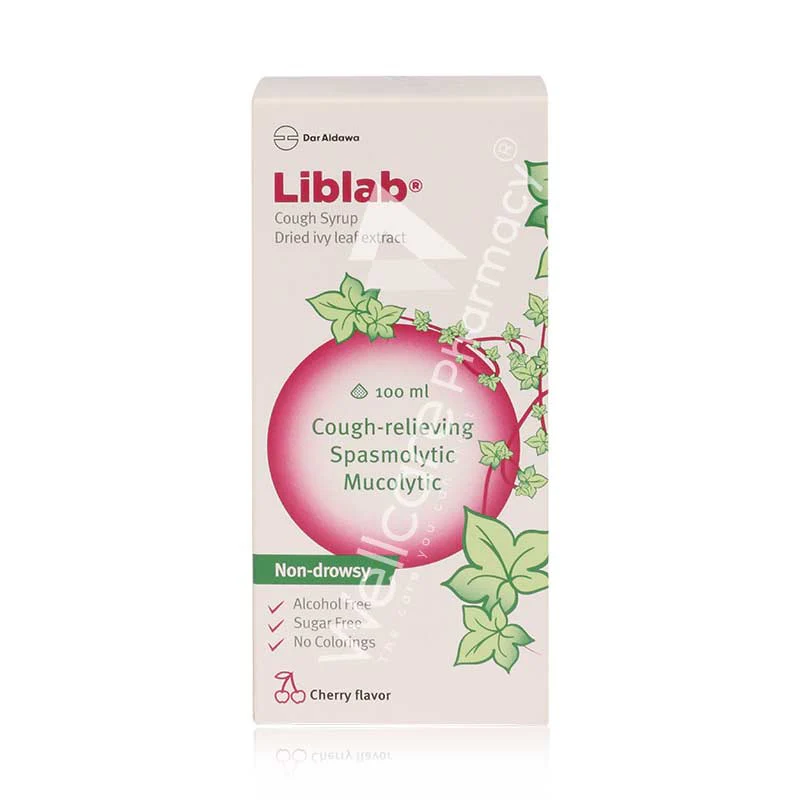 Liblab Cherry Flavour Cough Syrup 100ml