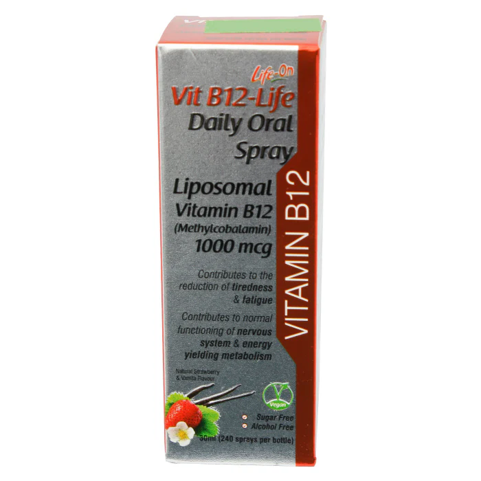 Life On Vit B12-Life Daily Oral Spray 30ml