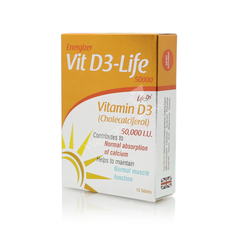 Life On Vit D3-Life 50,000 Iu Tablets 15'S - Image 3