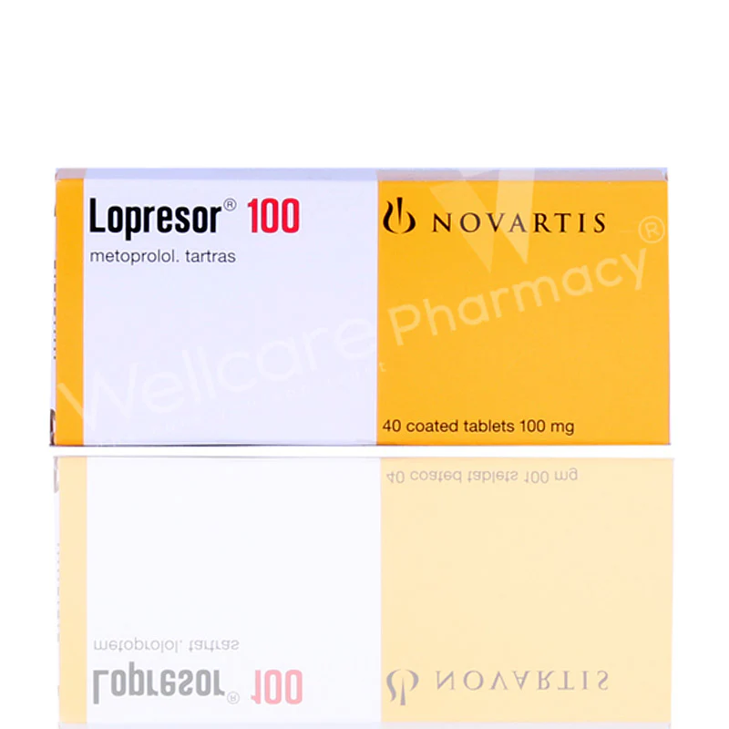 Lopresor 100mg Tablets 40'S - Image 3