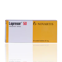 Lopresor 50mg Tablets 40'S - Image 2