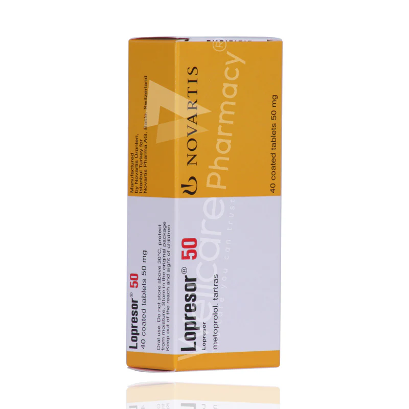 Lopresor 50mg Tablets 40'S - Image 3