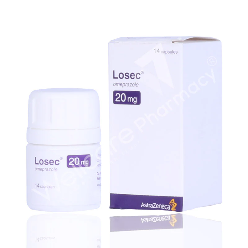 Losec 20mg Capsules 14'S