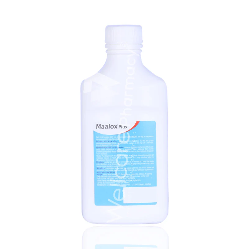 Maalox Plus Suspension 355ml - Image 3
