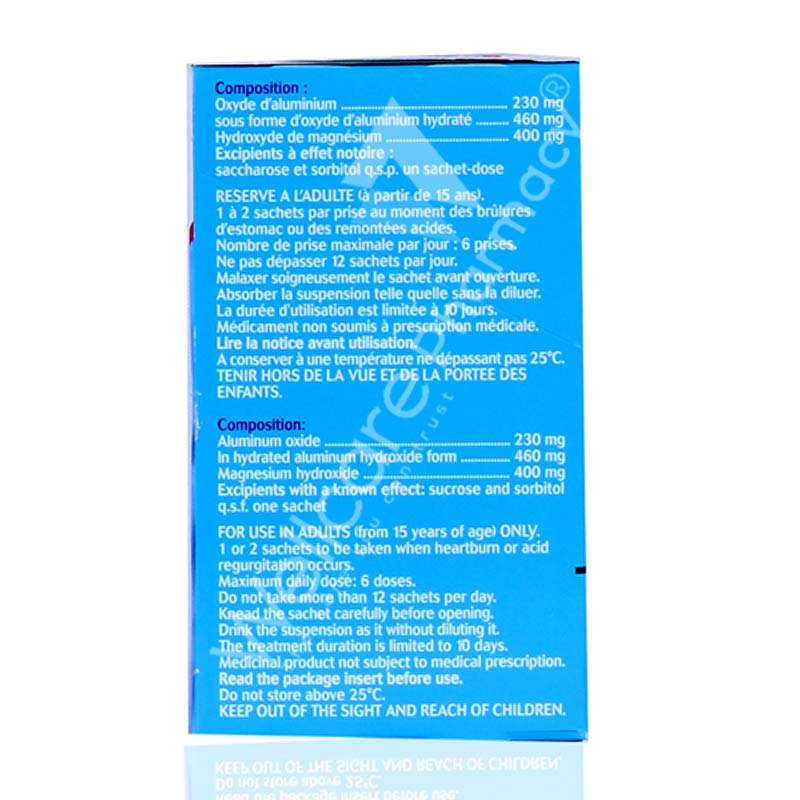 Maalox Suspension Sachets Lemon 20'S - Image 3