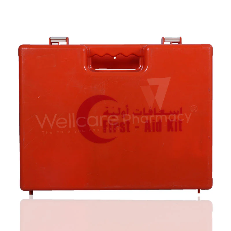Mabis First Aid Box 25 Persons Orange - Image 3
