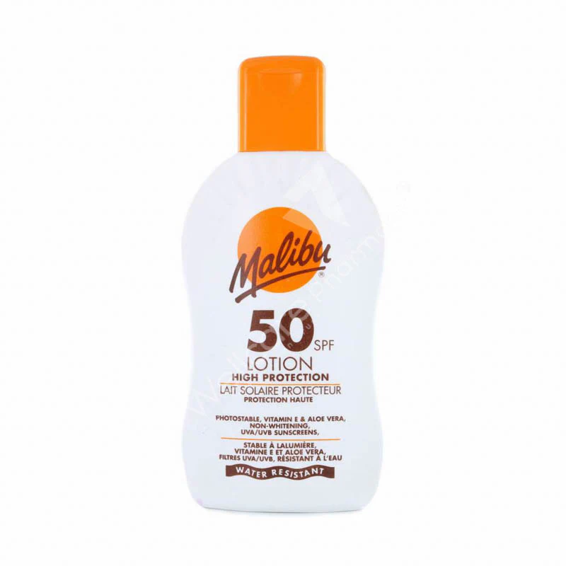 Malibu Spf 50 Sun Protecting Lotion 200ml