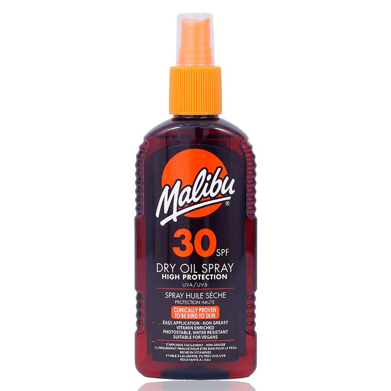 Malibu Spf30 Dry Oil Spray 200ml