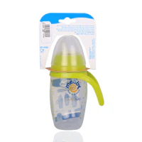 Mebby Anti Spill Cup 6months Plus Green 280ml - Image 2