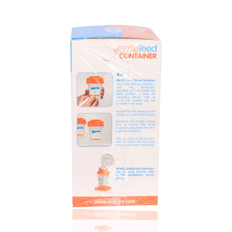 Mebby Gentle Feed Container 250ml 3'S - Image 3