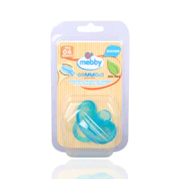 Mebby Silicone Gommolo Blue Soother 0-6months - Image 2