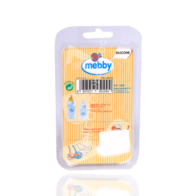 Mebby Silicone Gommolo Clear Soother 0-6m - Image 3