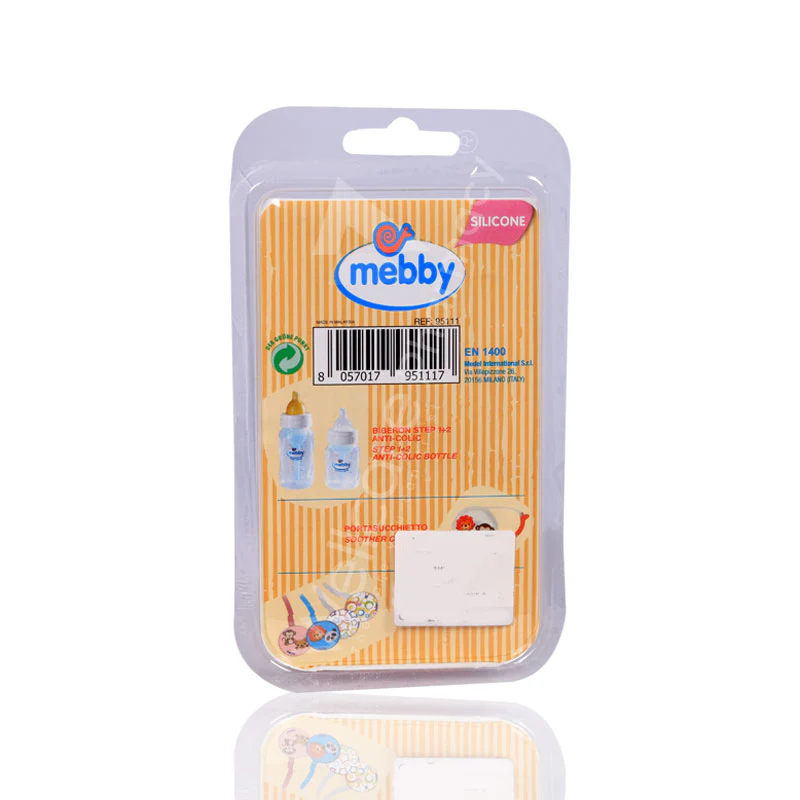 Mebby Silicone Gommolo Pink Soother 0-6m - Image 3