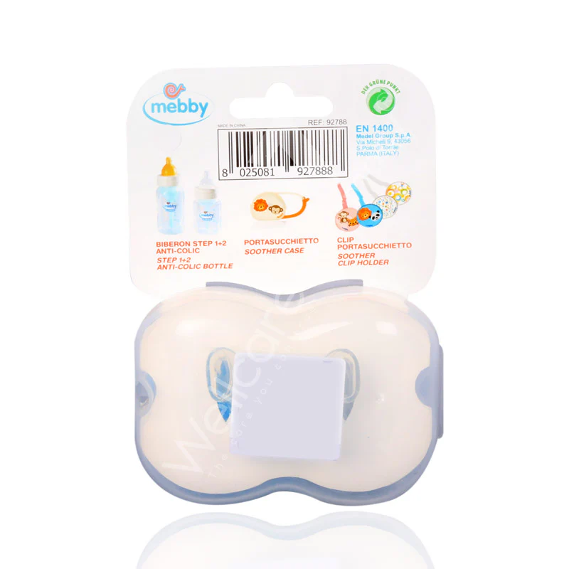 Mebby Silicone Soother Boy 2'S 0-6months - Image 3