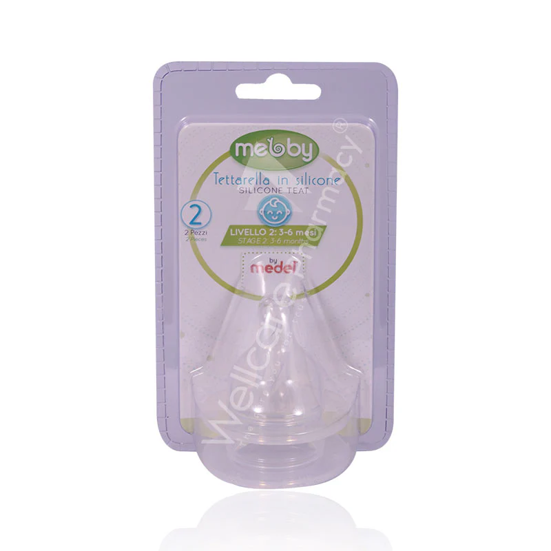 Mebby Silicone Teats 3-6months