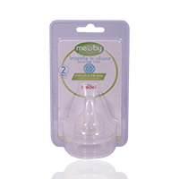 Mebby Silicone Teats 3-6months - Image 2