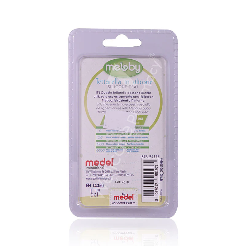 Mebby Silicone Teats 3-6months - Image 3