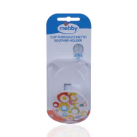Mebby Soother Holder Clip Circles 1'S - Image 2