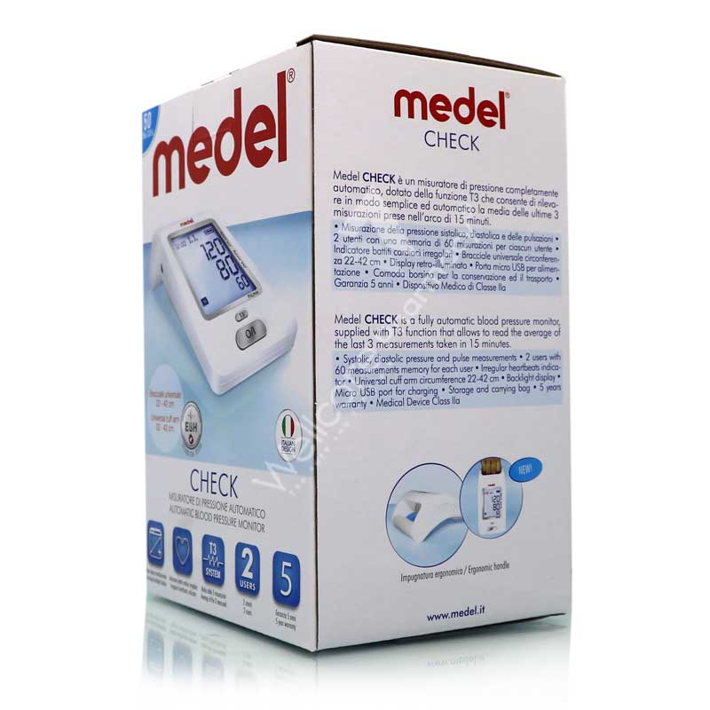 Medel Check Automatic Blood Pressure Monitor - Image 3