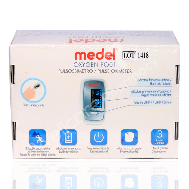 Medel Oxygen Po01 Pulse Oximeter