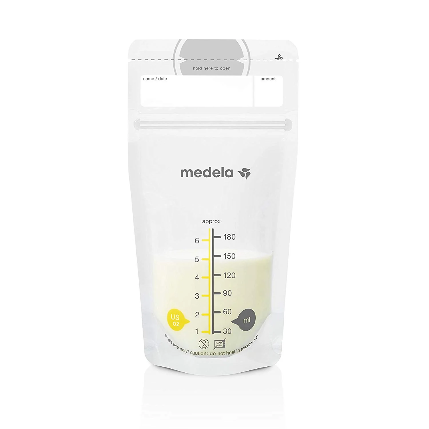 Medela Breast Milk Storage Bag 25'S - Image 3