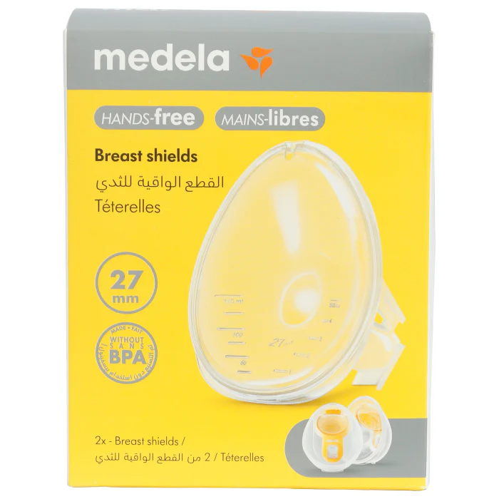 Medela Hands-Free Breast Shields 2'S(L)27mm