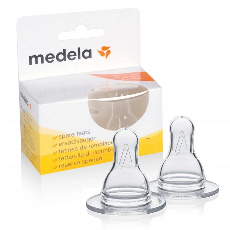 Medela Spare Teats 2'S Small - Image 3