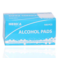 Medica Energy Alcohol Pads 100'S - Image 2