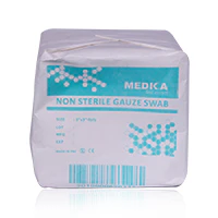 Medica Gauze Swabs 7.5x7.5 Cm 8ply 100'S - Image 2