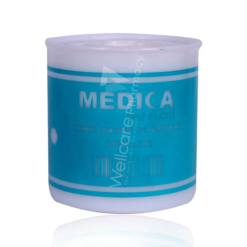 Medica Zinc Oxide Plaster 5x5m