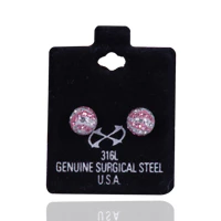 MEDISTUDS BALL FASHION EAR RINGS - Image 2