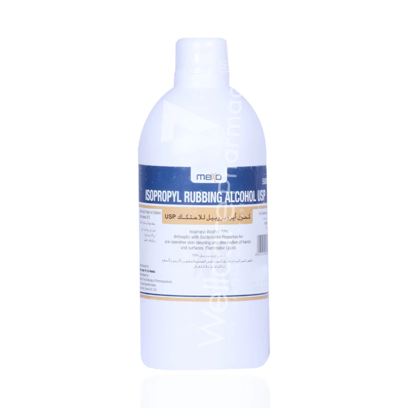 Mexo Isopropyl Rubbing Alcohol 500ml - Image 3
