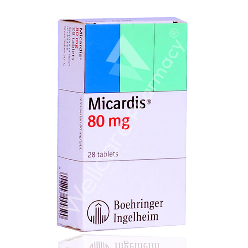 Micardis 80mg Tablets 28'S