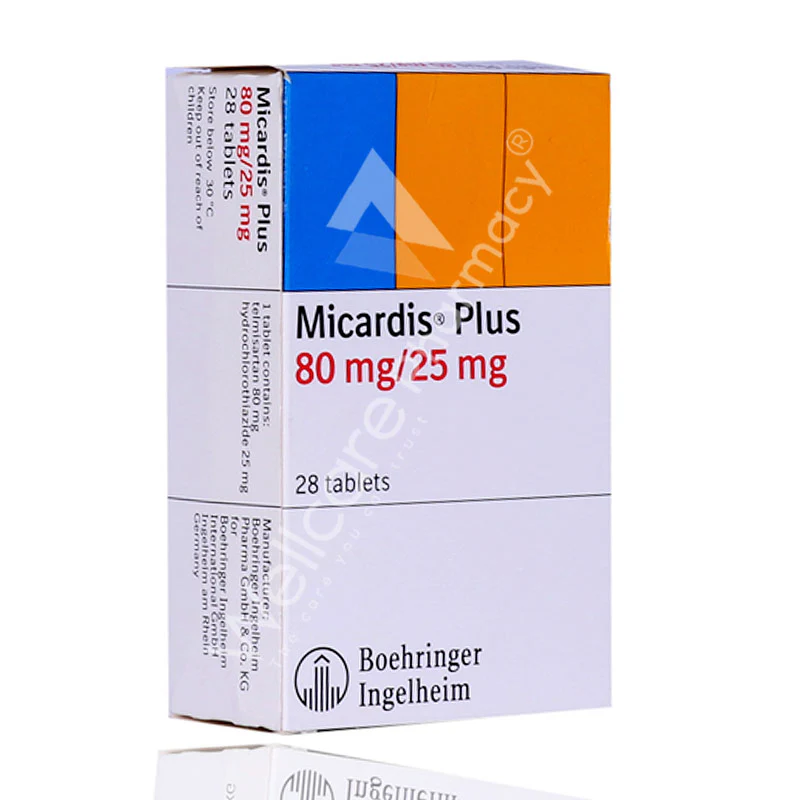 Micardis Plus 80/25mg Tablets 28'S - Image 3