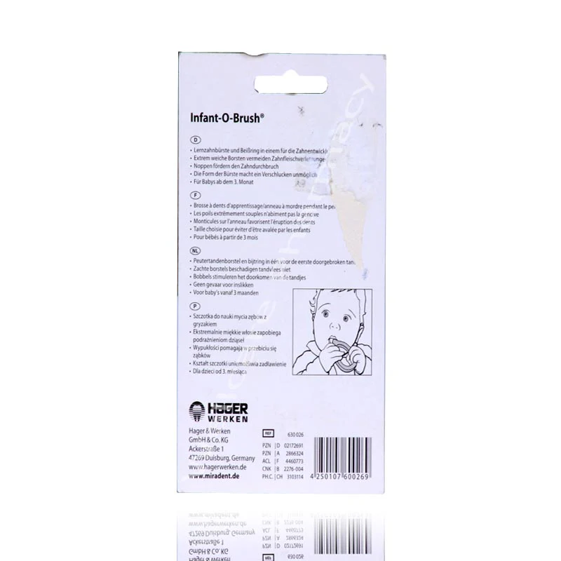 Miradent Infant O-Brush Red - Image 3