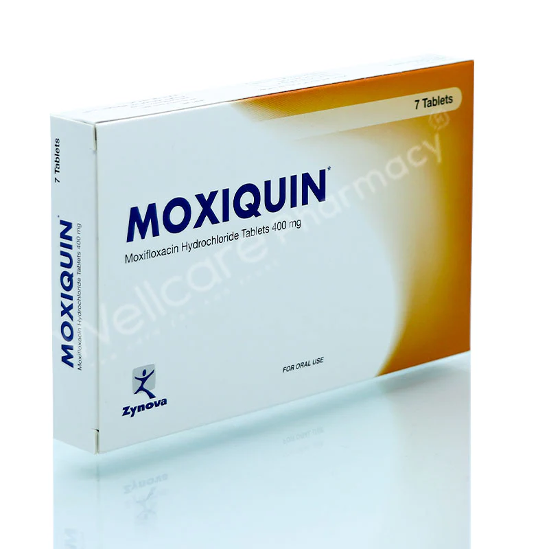 Moxiquin 400mg Tablets 7'S