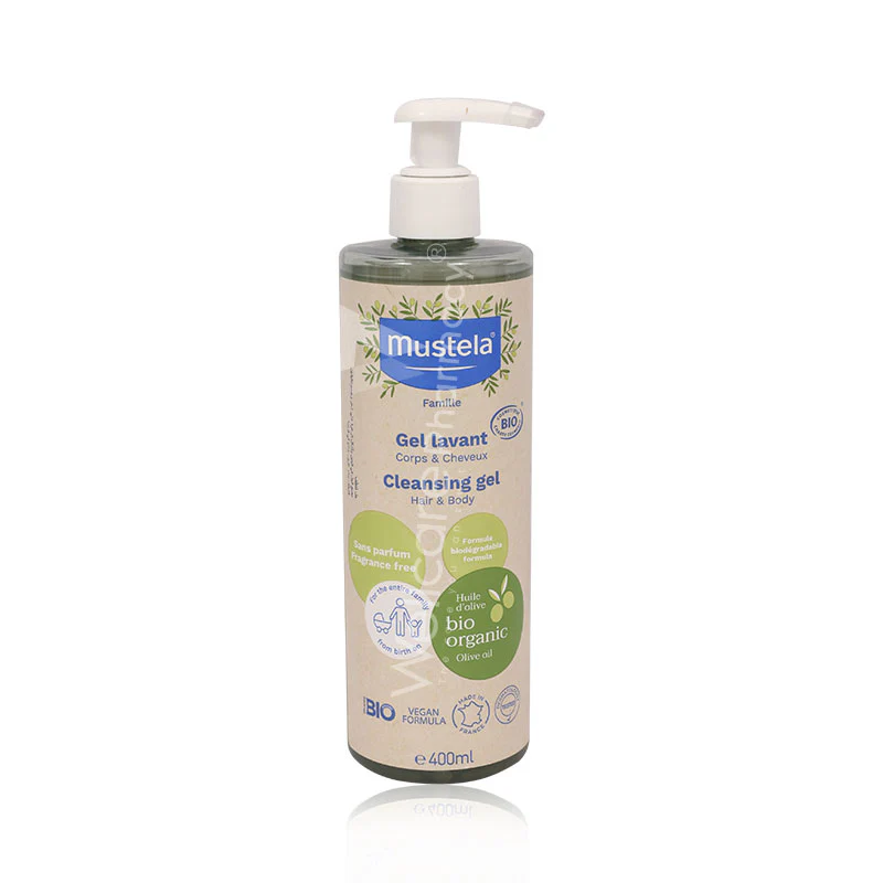 Mustela Famille Cleansing Gel Hair & Body 400ml