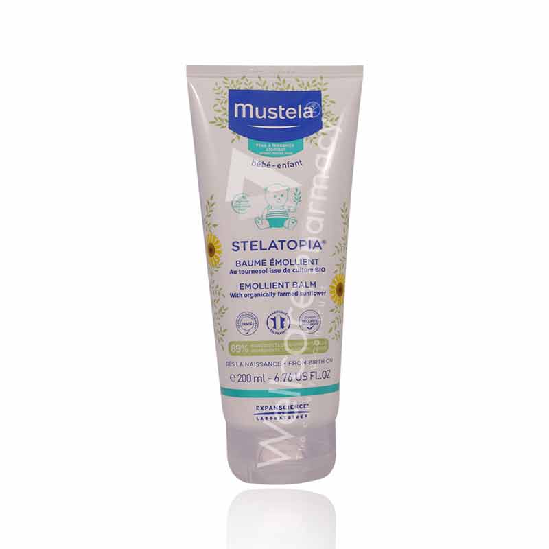 Mustela Stelatopia Emollient Cream 200ml - Image 3